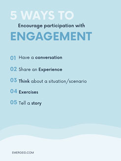 5 Ways to Engagement